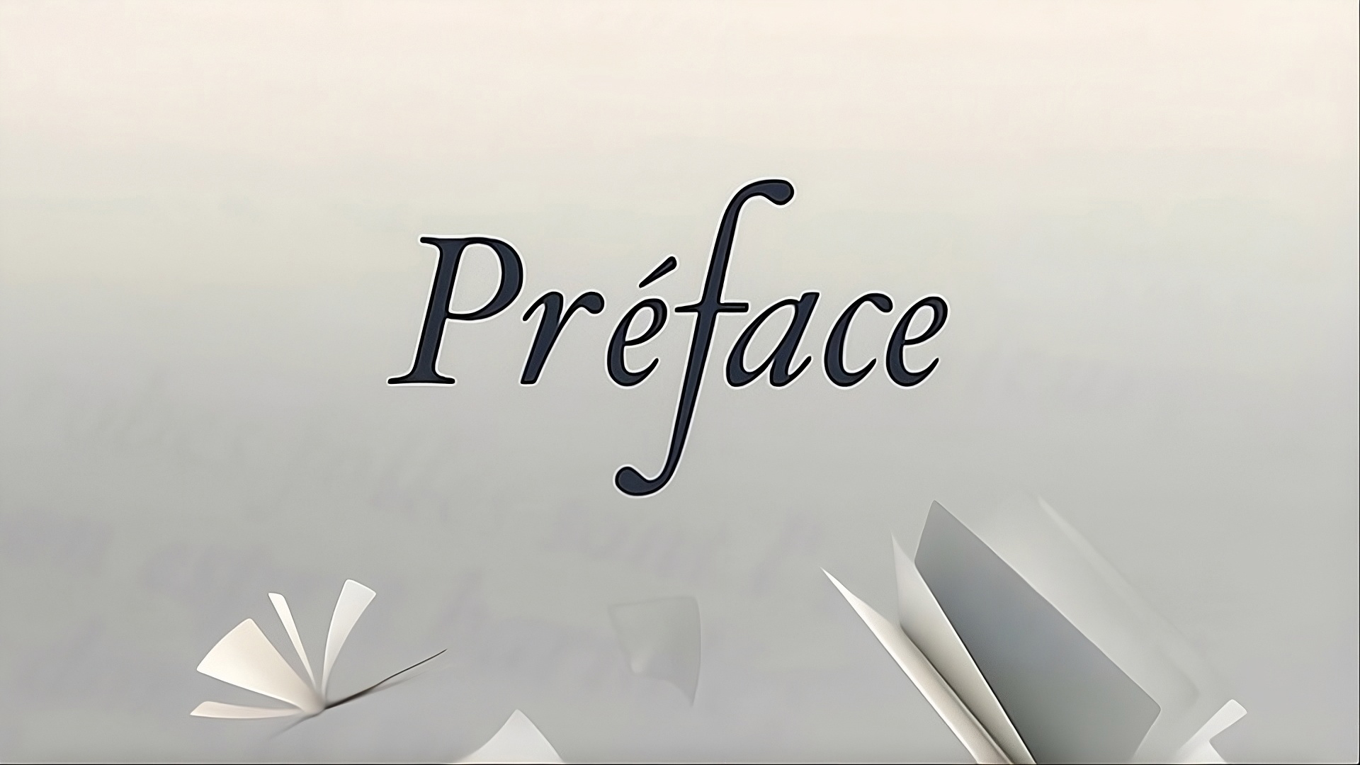 PRÉFACE